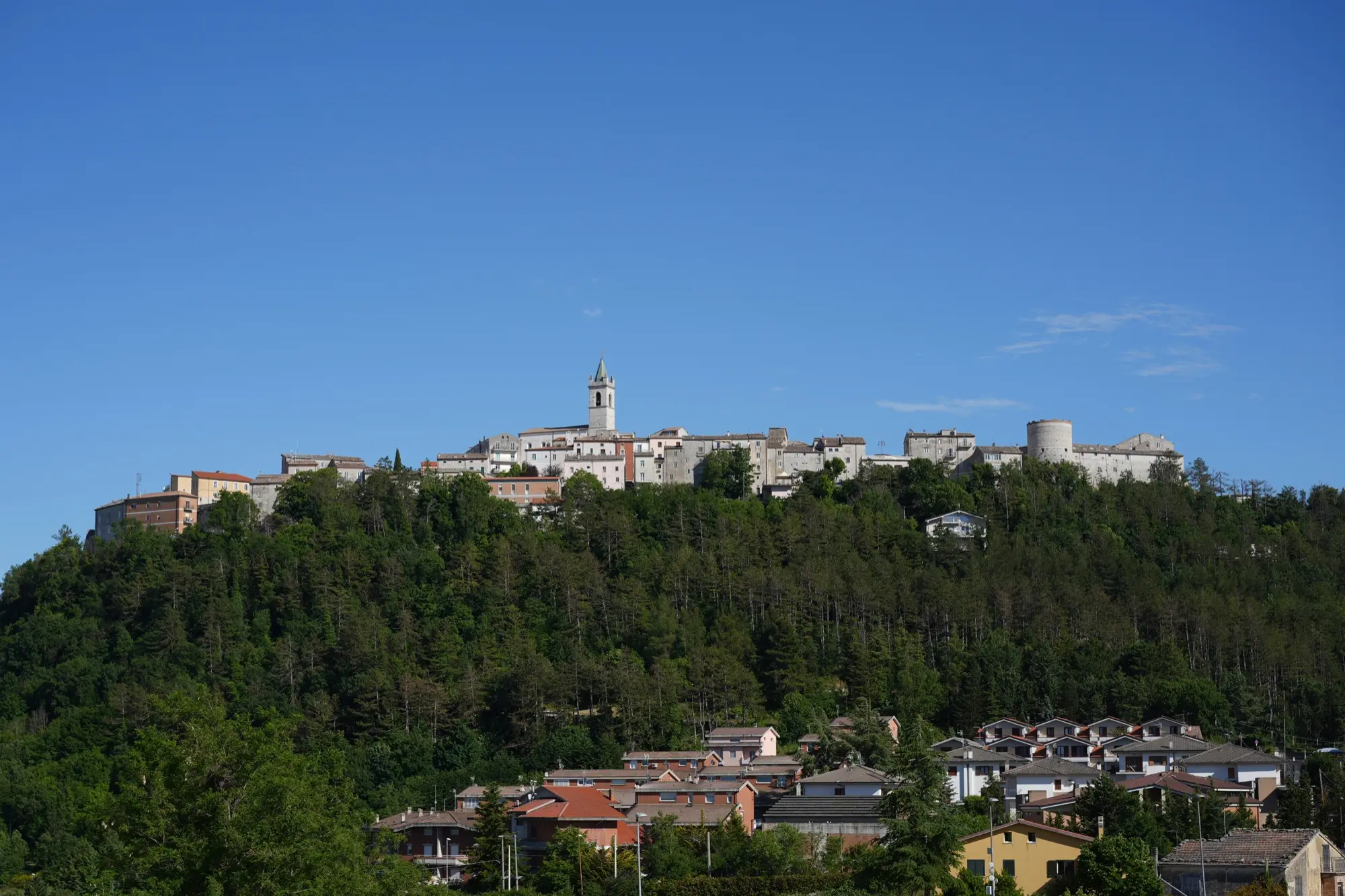 Vista panoramica del borgo di Ferrazzano